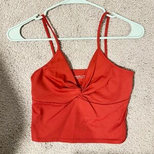 Abercrombie red tank - XS